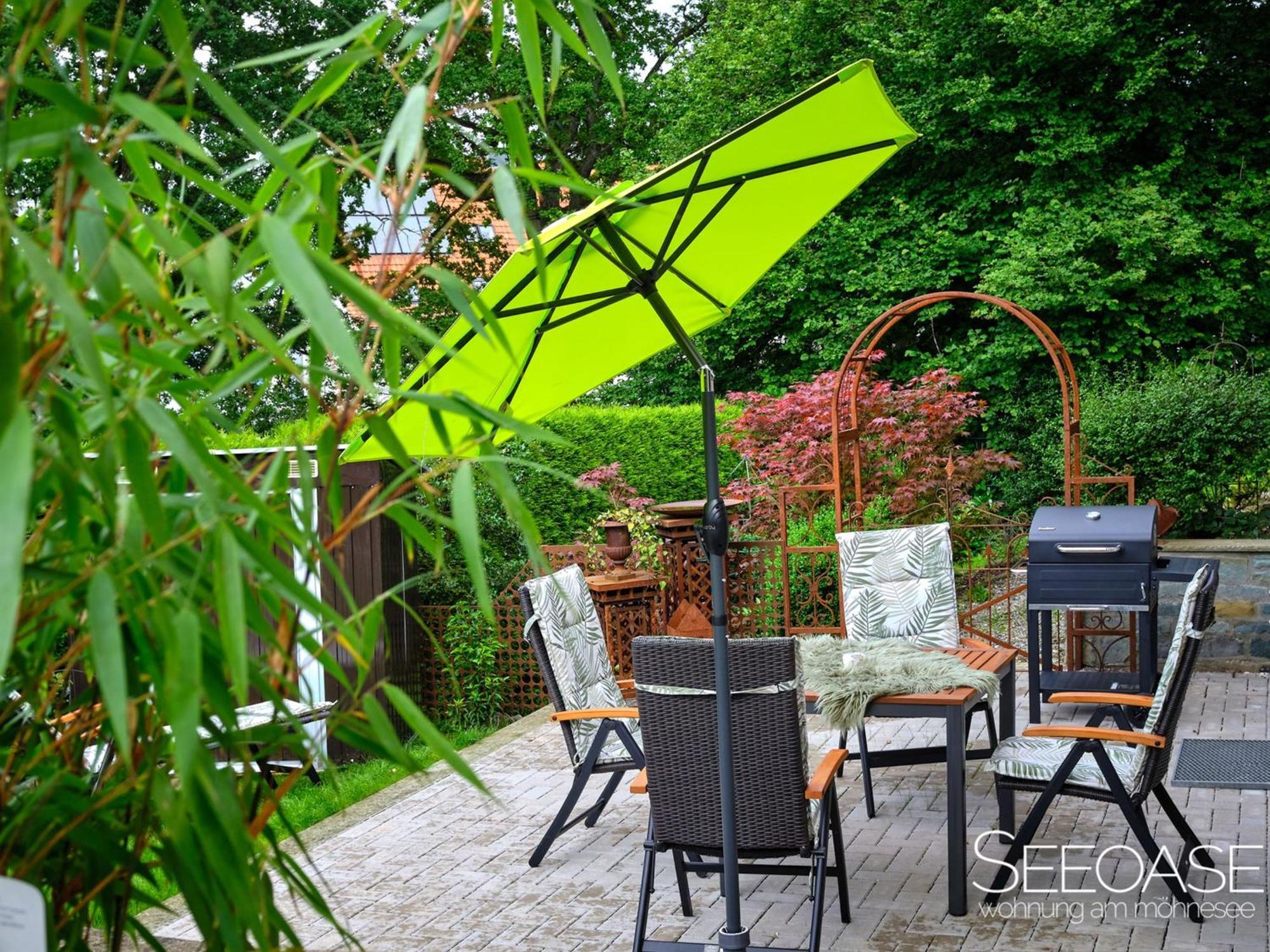 Seeoase - Wohnung Am Möhnesee エクステリア 写真